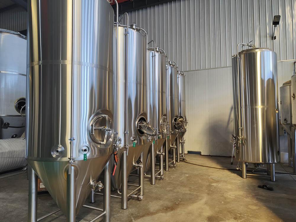 Customized 2000L “Slim”Fermenter and Brite Tank for